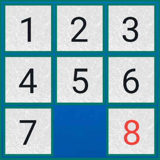 Number puzzle - number klotski Number puzzle - number klotski